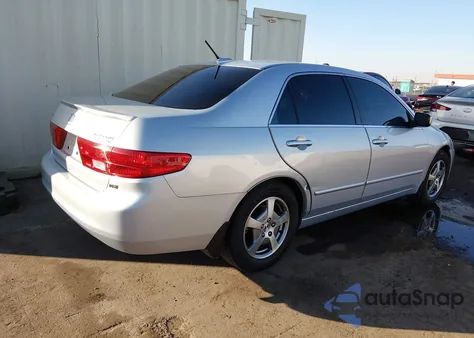 2005 Honda Accord Hybrid Ima from USA, damaged, VIN JHMCN36545C009551